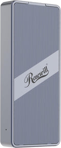 Rosewill 40Gbps M.2 NVMe SSD Enclosure with Cooling Fan, Transparent Back Plate, Support M.2 NVMe SSD up to 8TB, Compatible with Thunderbolt 3/4/USB4/3.2/2.0 M1 M2 Pro/Max, PC, MacBook, IPAD, Chrome by Rosewill