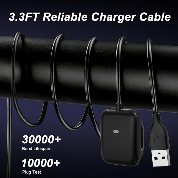 omee Charger Cable for Whoop 5.0/MG Basic Charger, 1M/3.3 Ft Portable Design Waterproof Compatible with Whoop 5 Charger Replacement (Not Compatible with Whoop 4.0) - Image 6
