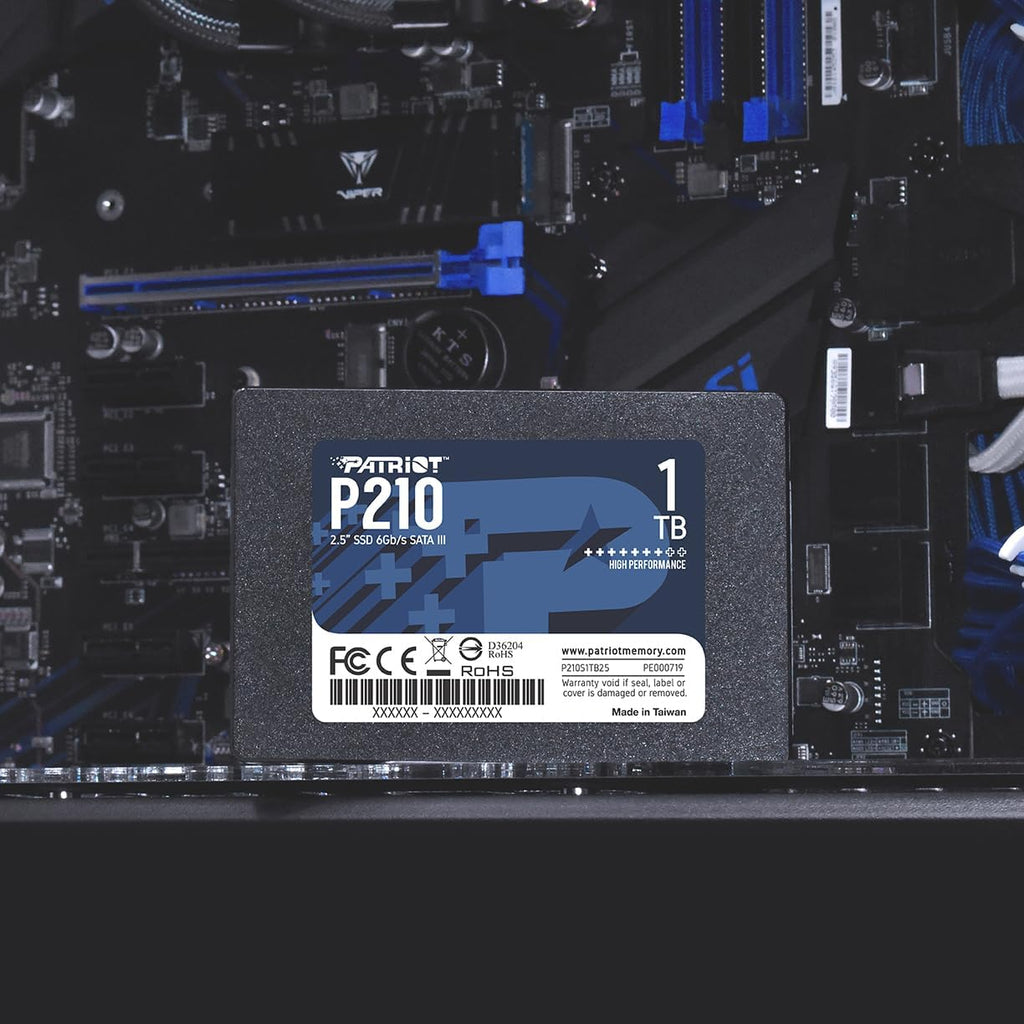 Patriot P210 1TB Internal SSD - SATA 3 2.5" - Solid State Drive - P210S1TB25 - Image 5