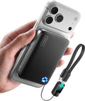 INIU for MagSafe Qi2.2 25W Portable Charger, Compact 10000mAh Power Bank | 45W USB C Wired Charging, Cooler, Silky-Soft Touch Feeling, Flight-Safe, Wireless Battery Only for iPhone 12-17 Series by INIU