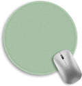 Funny Work Mouse Pad, Small Round Mousepad for Desk, Laptop | Mini Travel Wireless Mice Pad for Computer, Office Accessories, Coworker Gifts, 8.6 x 8.6 inch by Lebrocoli