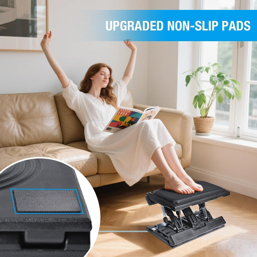 Adjustable Foot Rest Under Desk for Office,Home, Gaming & Study - Image 6