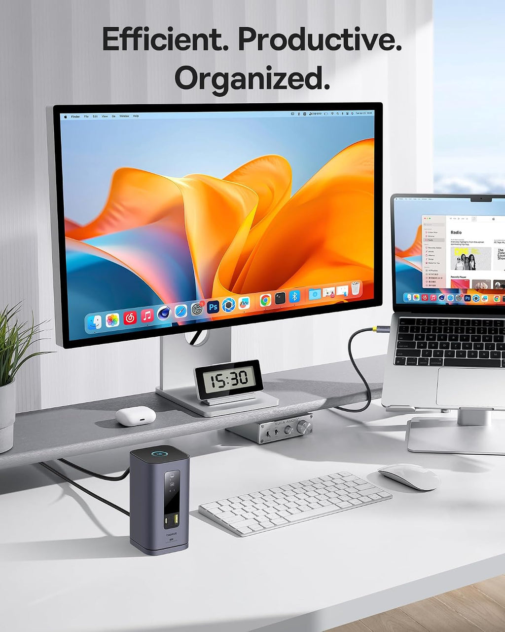 Baseus Spacemate Docking Station 11-in-1 with Triple Display for Mac - Image 4