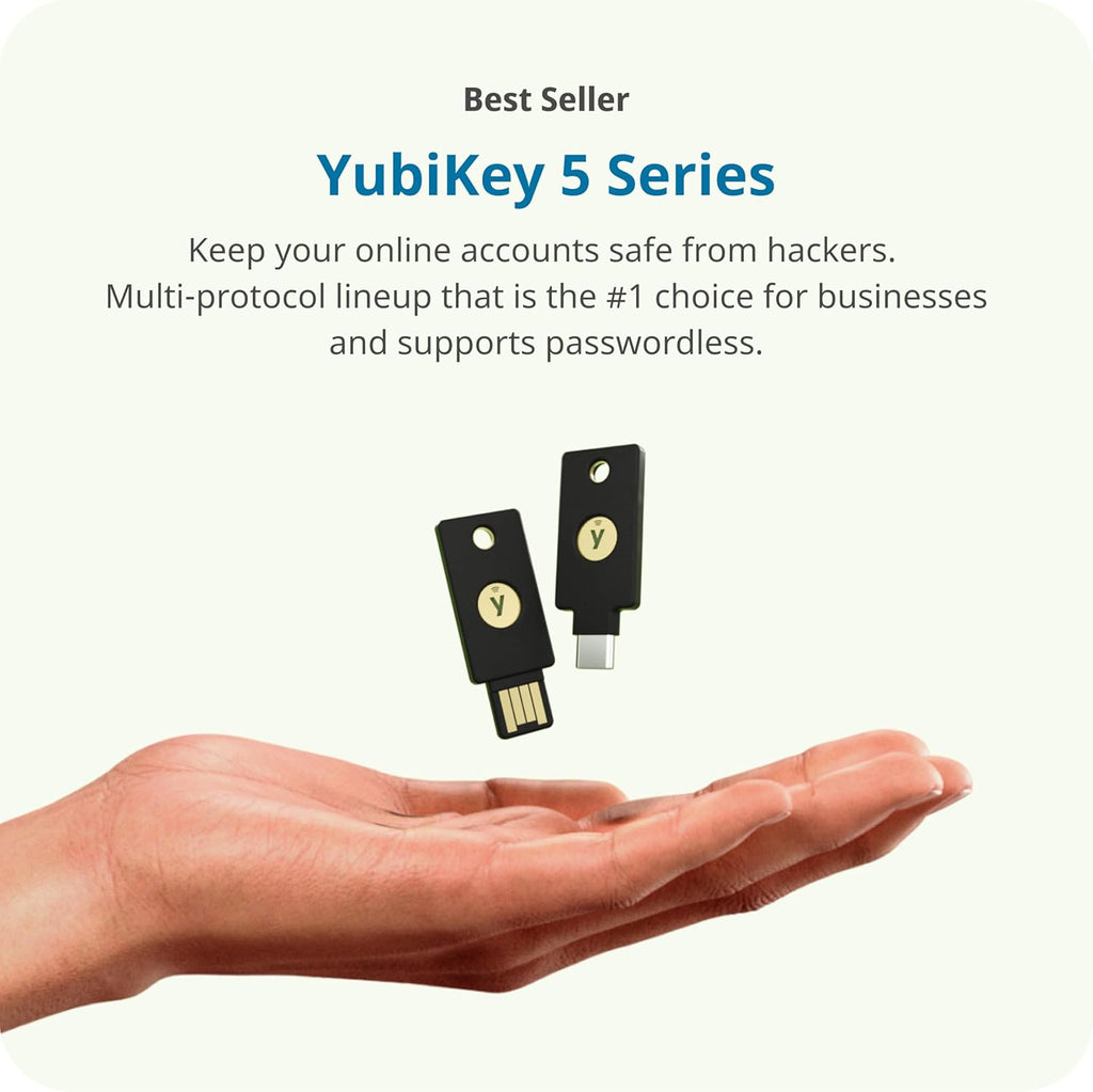 Yubico - YubiKey 5Ci - Multi-Factor authentication (MFA) Security Key and passkey for iPhone/Android/PC, Dual connectors for Lighting/USB-C, FIDO Certified - Image 3
