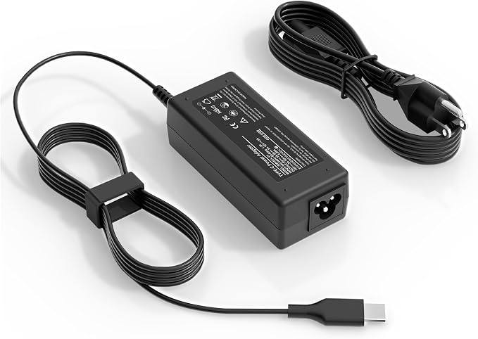 45W USB-C Laptop Charger | For Chromebook Spin 11 13 R13 315 CP311 C933 CB5-312T R751T SF713 SP714 N17Q5 N17P6 N16Q14 N18Q1 N15Q13 All USB Type C Laptop by XDOAKPLK