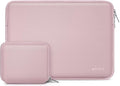 MOSISO Laptop Case 18.5 inch, 18-18.5 inch Laptop Sleeve with Small Case | Compatible with ASUS Gaming Monitor HP Dell Lenovo Notebook, Neoprene Computer Sleeve Bag, Baby Pink by MOSISO