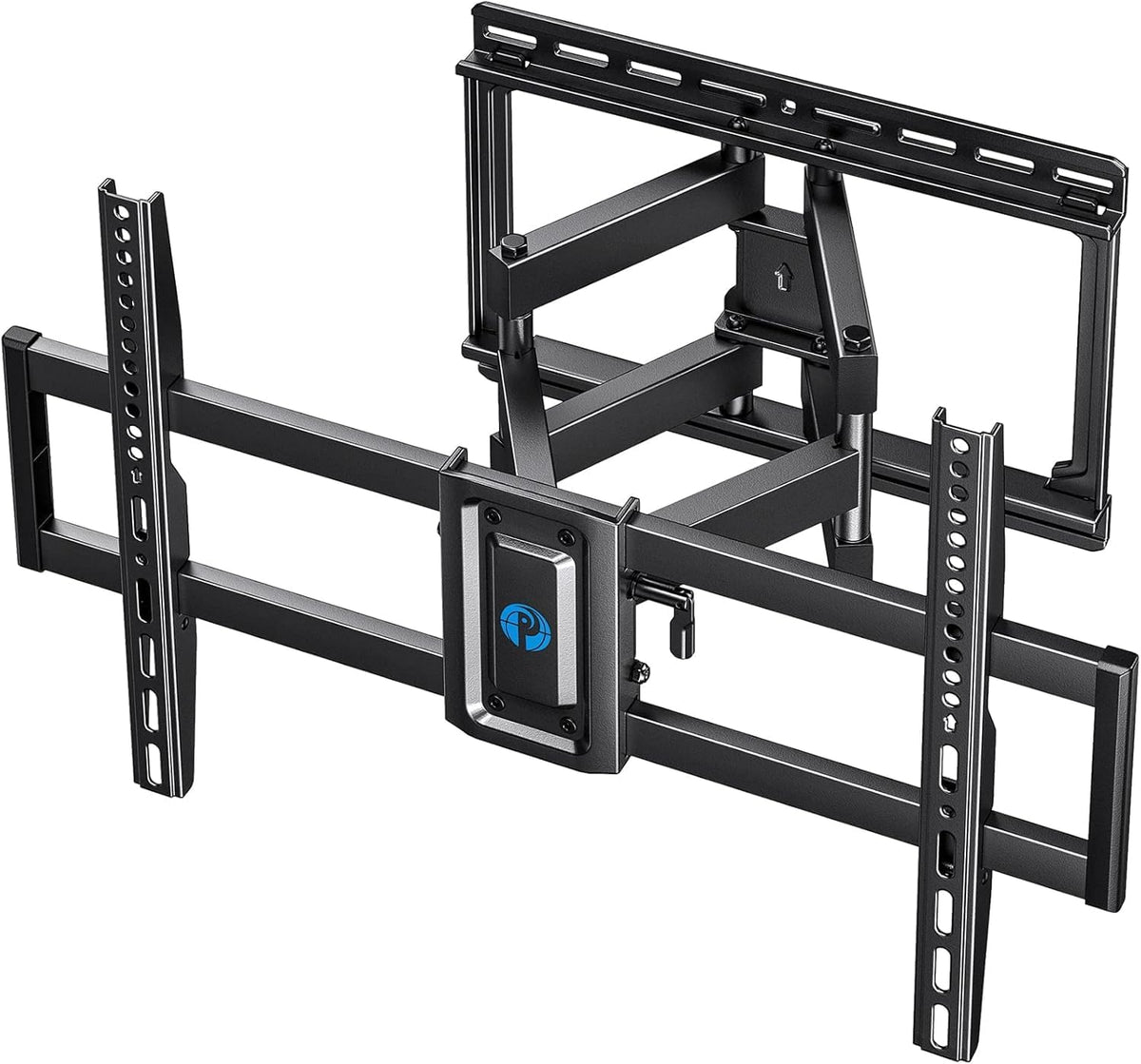 Pipishell Full Motion TV Wall Mount for 37-75 inch Flat/Curved TVs up to 100lbs, Wall Mount TV Bracket Swivel and Tilt, TV Mount Fits 8/12/16" Wood Studs, Max VESA 600x400mm, PILF3 - Image 8