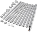 157in Cord Hider Wall Kit, Cable Hider for 1 Thick Cord, Grey | Wire Covers for Cords - TV Cord Cover Wall Kit, Cable Cover Cable Raceway , Wall Cable Concealer 10 x L15.7”, W0.78” H0.4” by YCLYC