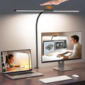 Syrinx LED Desk Lamp for Home Office, 18W 2000LM Dual Head Architect Lamp | Wide-Area Eye-Caring Lighting, Adjustable Gooseneck, Gesture & Wired Control, Memory & Timer, 50 Modes for Study & Crafting by Syrinx