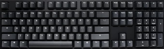 Ducky Origin Mechanical Gaming Keyboard, Cherry MX Black | Mechanical gaming keyboard with PBT doubleshot keycaps by Ducky