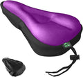 Zacro Bike Seat Cushion - Gel Padded Bike Seat Cover for Men Women Comfort, Extra Soft Exercise Bicycle Seat Compatible with Peloton, Outdoor & Indoor Bike Saddles by ZACRO