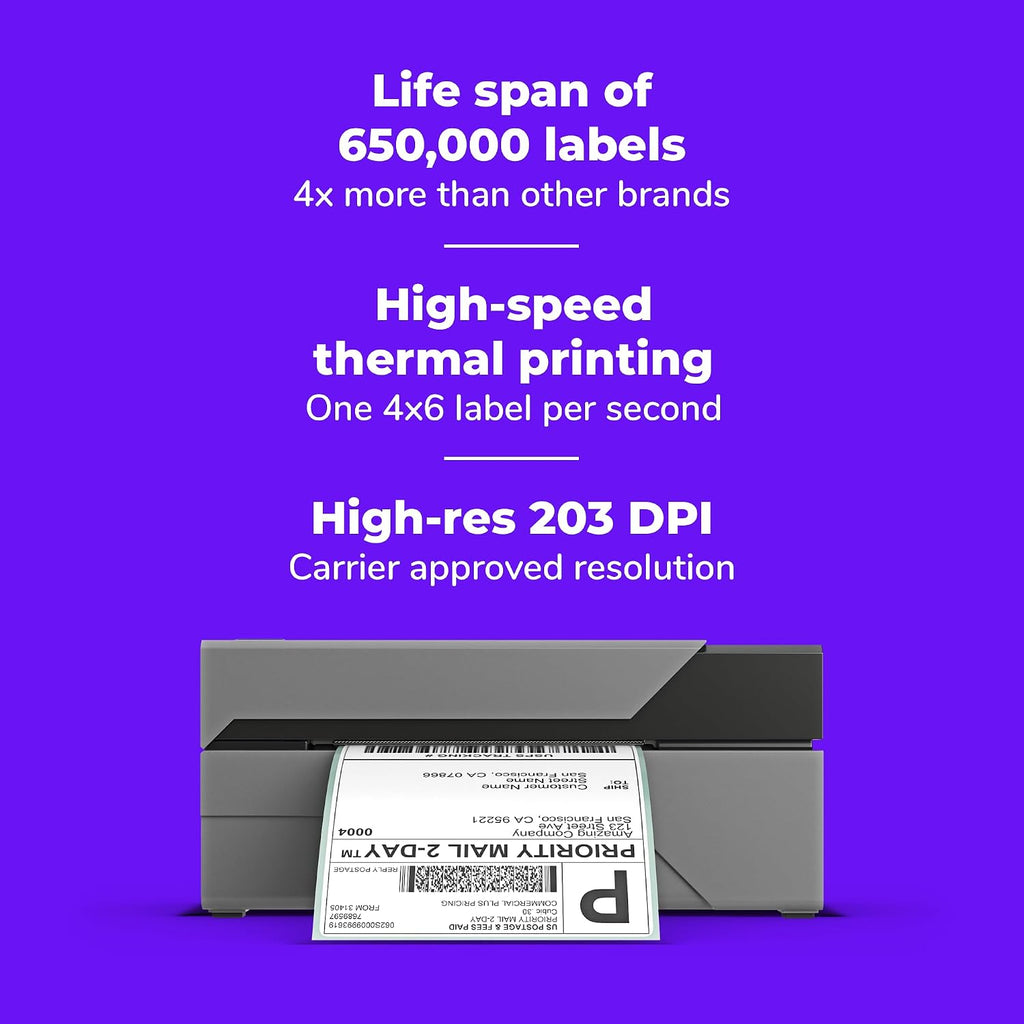 Rollo USB Shipping Label Printer - Commercial Grade 4x6 Thermal Printer - Image 3