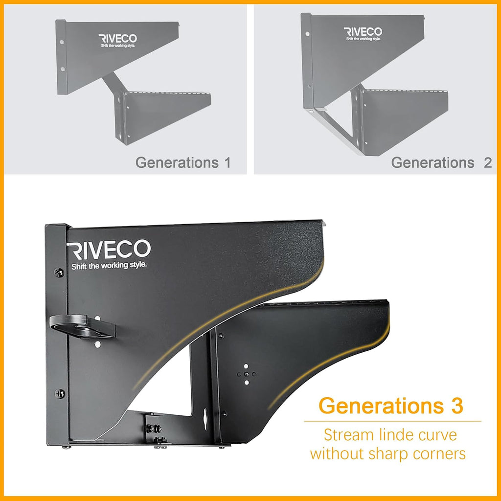 5U Wall Mount Rack for Network Reinforced Heavy Load 66LBS Small Server Racks Vertical & Horizontal Mounting for 19 inches IT & Studio Equipment. - Image 2