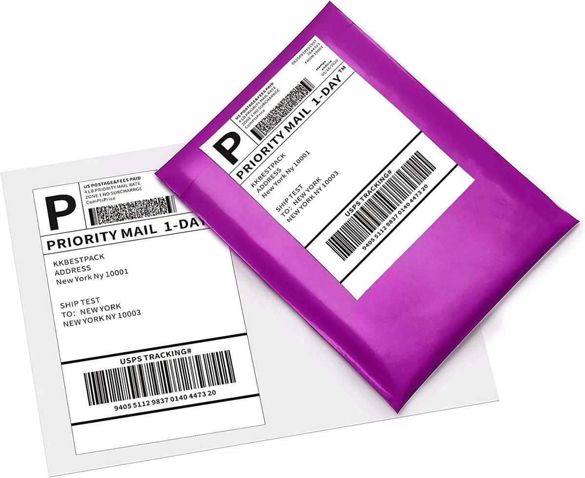 Fan Fold 4x6 Direct Thermal Shipping Labels (500 Labels) - Image 2