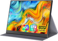 ForHelp 15.6inch Portable Monitor,1080P USB-C HDMI Second External Monitor for Laptop,PC,Mac Phone,PS,Xbox,Swich,IPS Ultra-Thin Zero Frame Gaming Display/Premium Smart Cover | 15.6" FHD IPS ultra-slim zero-frame, USB-C/HDMI, smart cover, for PC/Mac/Pho... by ForhelpPortableMonitor