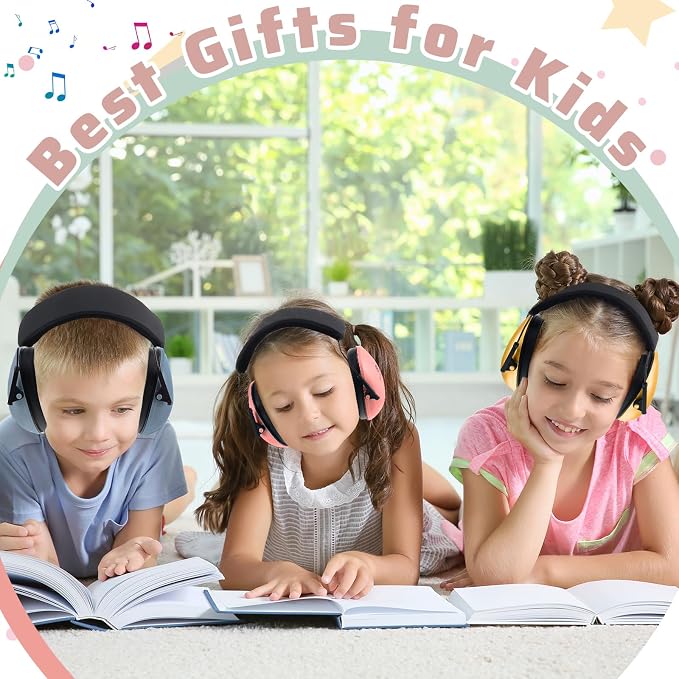 12 Pcs Kids Noise Cancelling Headphones Ear Muffs Boho Style | Ear Protection for Kids Adults 27dB Noise Reduction Hearing Earmuff for Autism Sensory Relief Concerts Fireworks Studying - Image 8