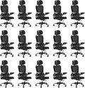 TRALT Office Chair Ergonomic Desk Chair - Gaming Chair with Lumbar Support | 330 LBS Home Office Desk Chairs with Headrest, Reading Chair with Flip-up Armrests, Comfortable Computer Chairs (15, Black) by TRALT