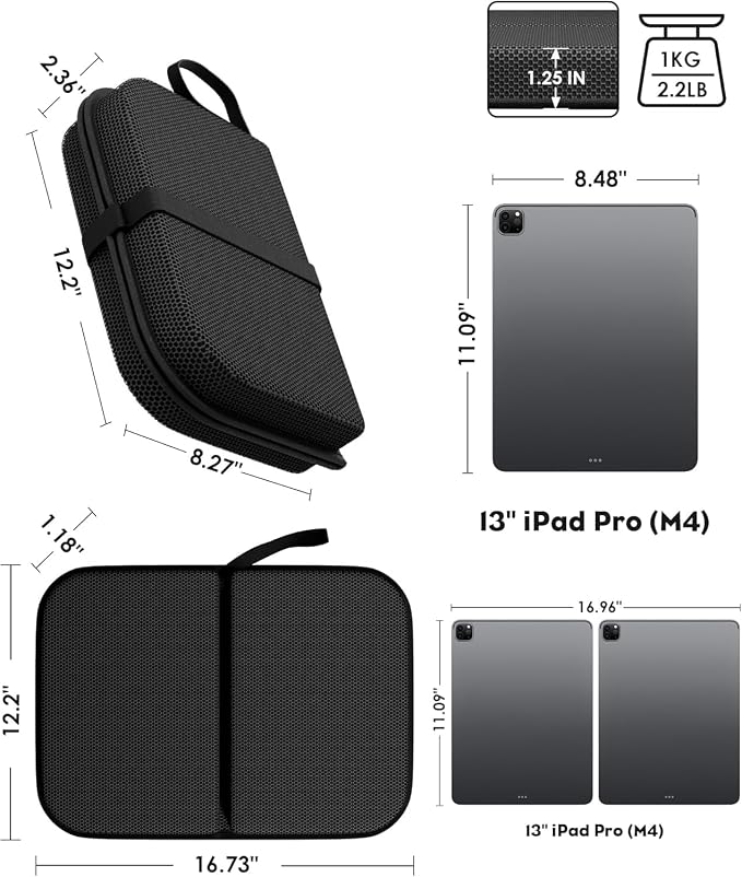 WISIMMALL Gel Seat Cushion Portable Travel Cushions, 16.5" x 12" Large Size Super Thick Foldable Chair Seat Cushion Lightweight for Car Office Chair Wheelchair, Pressure Sores Tailbone Pain Relief - Image 4