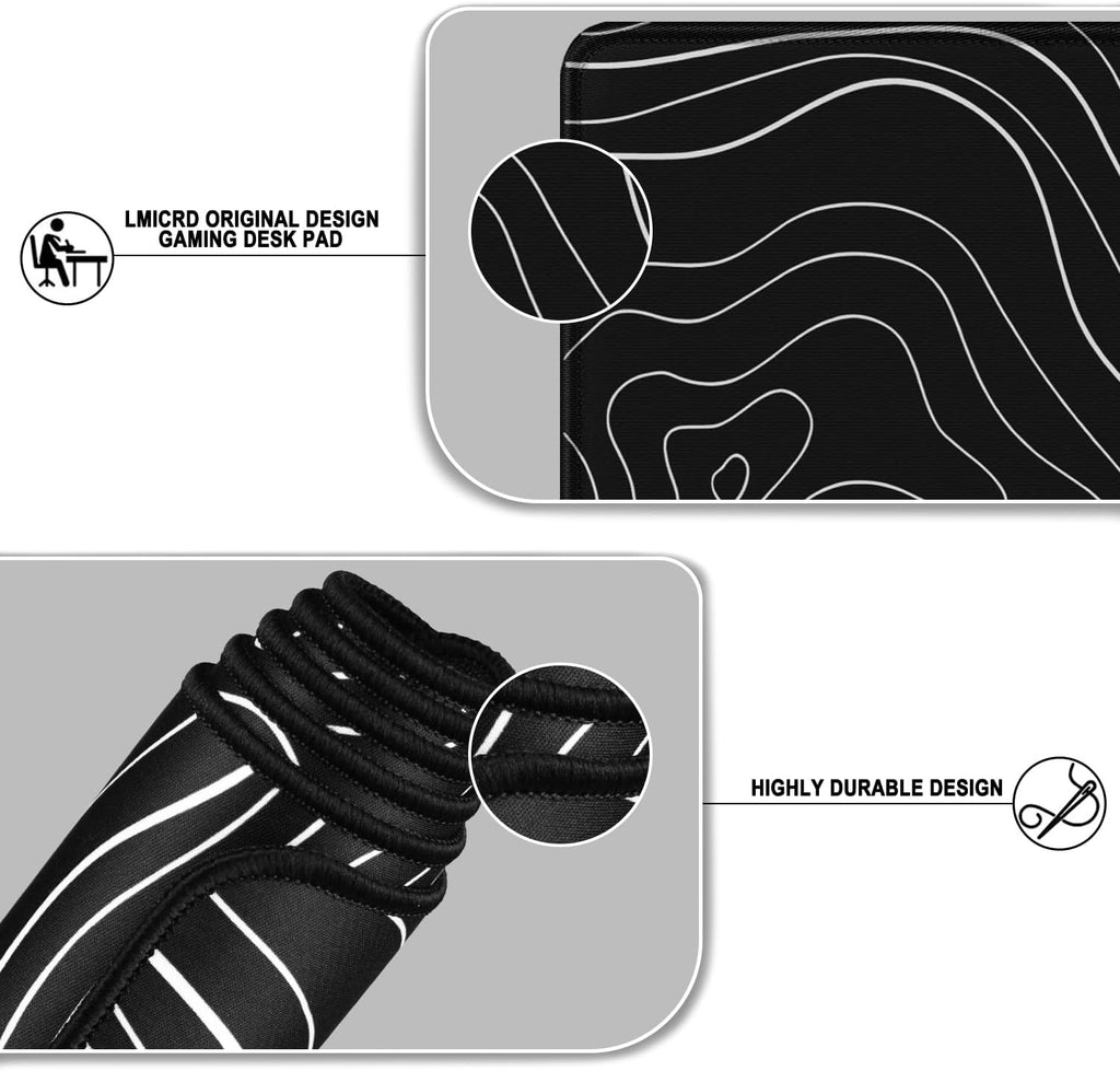 Large Gaming Mouse Pad, Water Resist Fabric XXL Extended Mousepad - Image 4