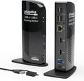 Plugable USB 3.0 Universal Laptop Docking Station, Dual HDMI Monitor by Plugable
