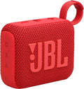 JBL Go 4 - Ultra-Portable, Waterproof and Dustproof Bluetooth Speaker, Big JBL Pro Sound with Punchy bass, 7-Hour Built-in Battery, Made in Part with Recycled Materials (Red) by JBL