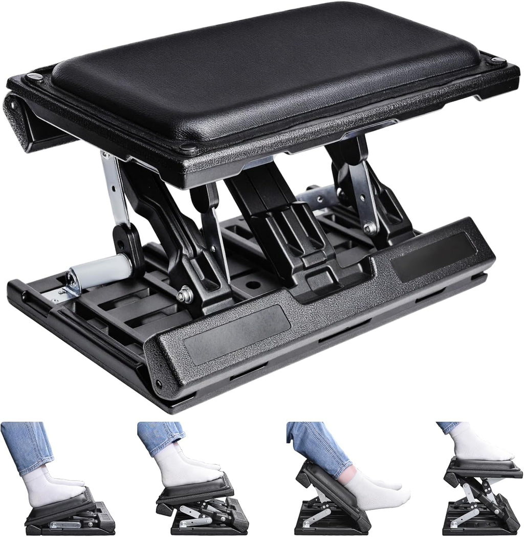 Adjustable Foot Rest Under Desk for Office,Home, Gaming & Study by Scalebeard