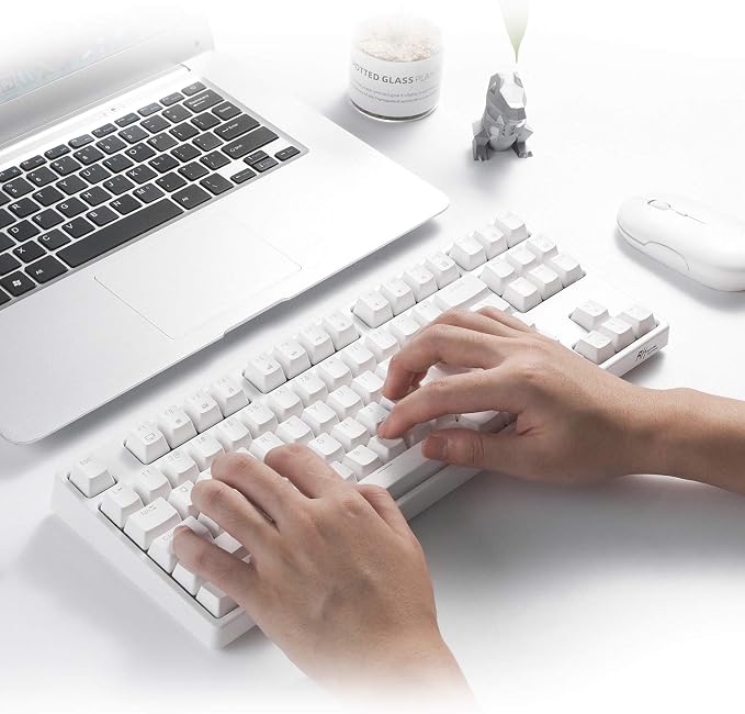RK ROYAL KLUDGE RK87 Sink87G RGB Wireless Mechanical Keyboard TKL Gaming | 87 Keys Wireless 2.4G Tenkeyless Gaming Keyboard with Programmable Software, No Numbpad Compact Wireless Keyboard - Image 8