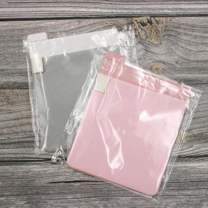 Stick-On Laptop Mouse Pouch – Elastic Stretch Digital Organizer with Reusable Adhesive for Mouse/Cables/Drives, Travel Office Essential - Image 9