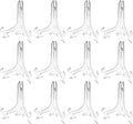Super Z Outlet Clear Plastic Easels or Stand/Plate Holders to Display Pictures, Placecards, or Other Items at Weddings, Home Decoration, Birthdays, Tables (12 Pack) (8.5 Inch) by Super Z Outlet