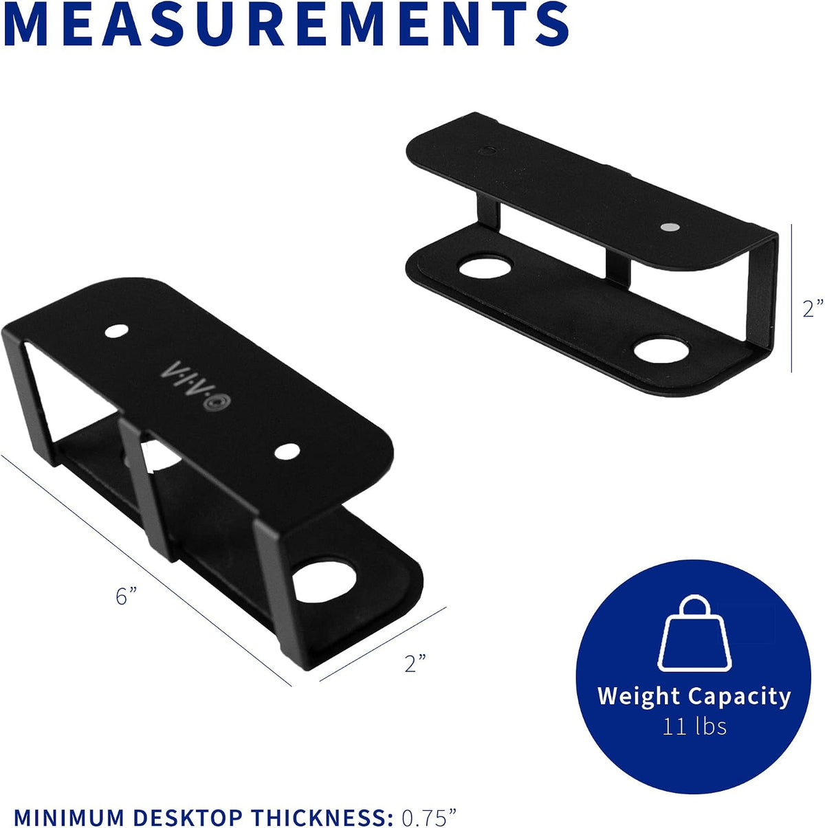 VIVO Black Under Desk Laptop Storage Mount, Mount-UDLS1 - Image 3