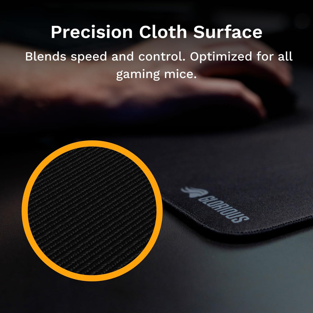 Glorious Gaming Mouse Pad GMP 2-3XL - Spill-Proof Mouse Pad, Optimised for Gaming Sensors, Balanced Surface for Speed & Control, Anti-fray Edges - 48" x 24" x 0.12" - Triple Extra Large Desk Mat - Image 5