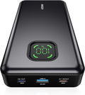65W Laptop Power Bank, 25000mAh 101W Total Fast Charging Portable Charger | LED Digital Display, Travel Essential Battery Pack for MacBook Dell XPS iPad Tablet Steam Deck iPhone 17-12 Series Galaxy S26 by Ansody