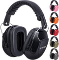 TICONN Noise Cancelling Ear Muffs for Adults, SNR 33dB Hearing Protection, Adjustable Safety Earmuffs for Construction by TICONN
