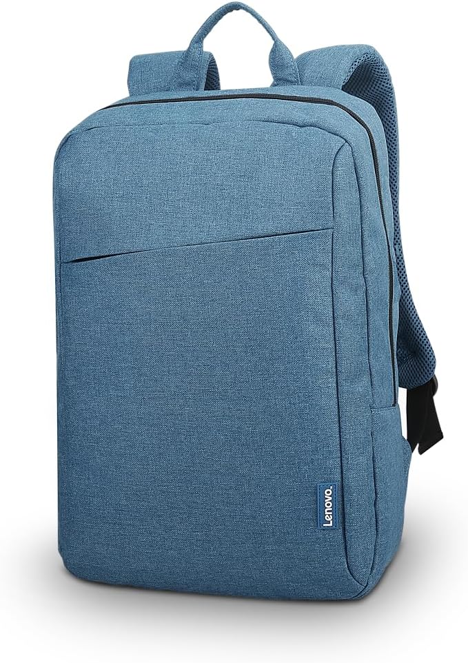 Lenovo Casual Laptop Backpack B210-15.6 inch - Padded Laptop/Tablet Compartment - Durable and Water-Repellent Fabric - Lightweight - Blue (Pack of 3) - Image 2