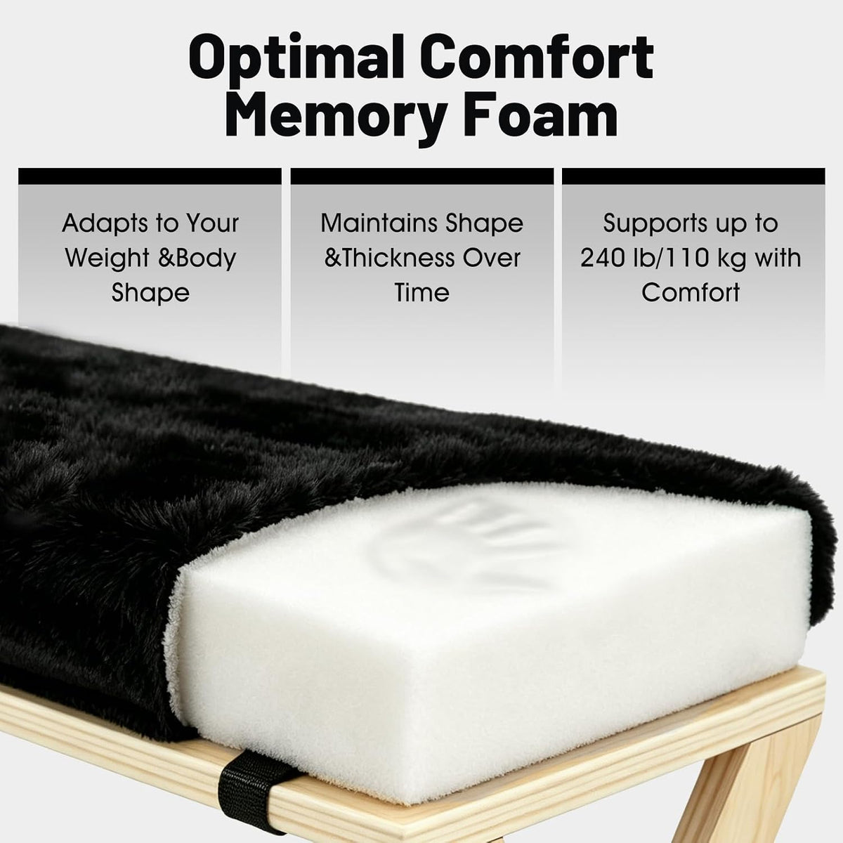 Adjustable Height Foot Rest Under Desk at Work, Foot Stool Under Desk - Image 2