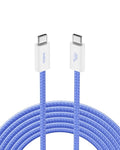 Belkin USB C to USB C 60W Braided Cable 9.9ft iPhone Charger Cord | iPhone 15/16/17, Samsung Galaxy S26, Pixel 10, Airpods, iPad, Nintendo Switch 2, MacBook, Steam Deck, Travel, Chromebook by Unknown