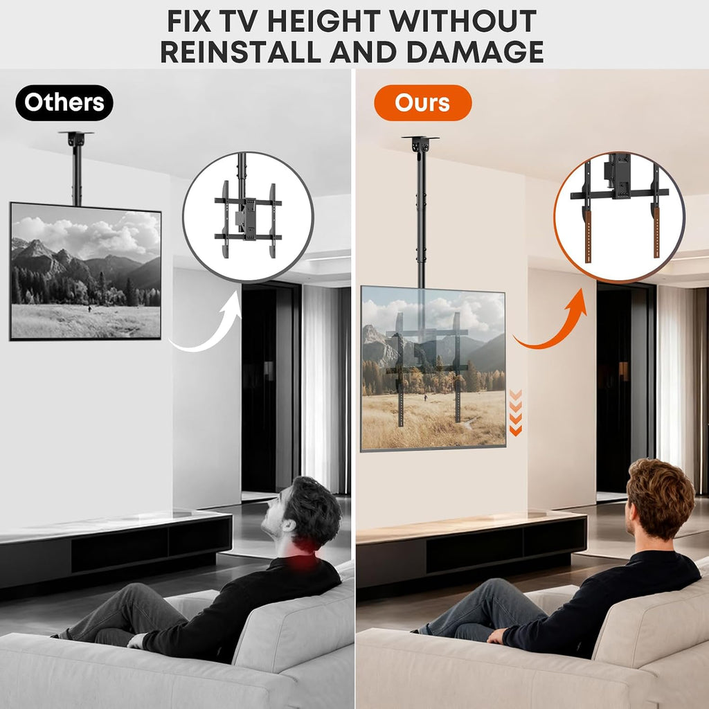 Vertical VESA Extender Plate Bracket Kit, Up to 8.36" Downward Extension - Image 7