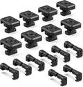 Pressure Switch Cable Management Kit Compatible with M-LOK/Picatinny Rail, Pressure Switch Cable Guides, Cable Clips, Wire Management for Flashlight/Laser, 16 Pack(8 Mlock + 8 Picatinny) - Black by Guardtier