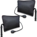 2Pack Inflatable Lumbar Support Pillow for Office Chair and Car Seat, Back Support Cushion with Air Pump for Reducing Lower Back Pain by POPIPEN