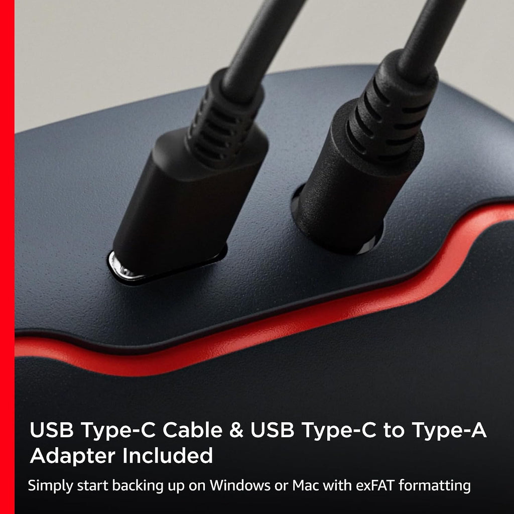 Sandisk 8TB Desk Drive SSD, Up to 1000MB/s Read Speeds, Black - Image 6
