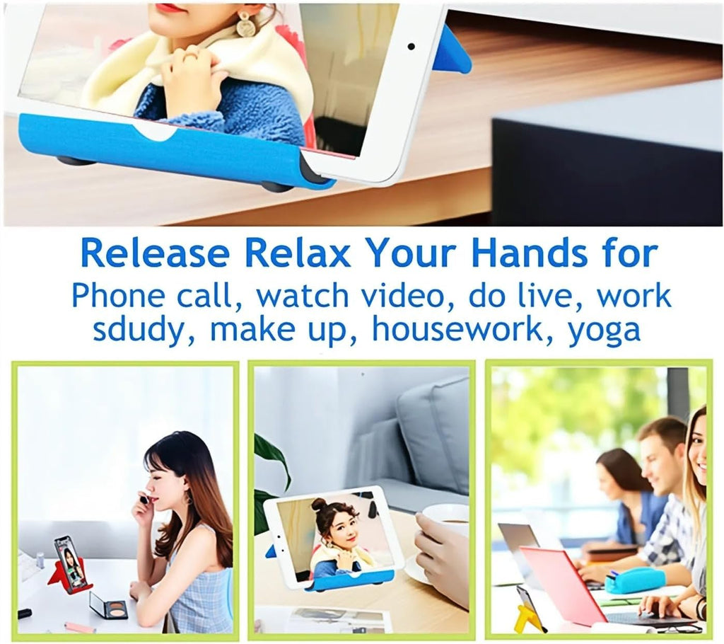4 Pack Adjustable Desktop Cell Phone Stand for Phones & Tablets - Image 6