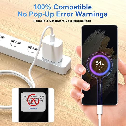 10FT Long USB C to USB C Cable Compatible for iPhone 17/16/15, 17 16 15 Pro Max, Plus, 16E, 17Air Carplay Charger Cord, AirPods 4, AirPods Pro (2nd/3rd Gen) Woven Car Charging Charger Cord 2pack - Image 4