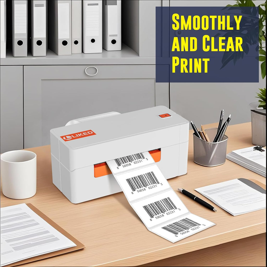 LLIKED 2.25" x 1.25" Direct Thermal Labels, 12000 Barcode Address Labels - Image 6