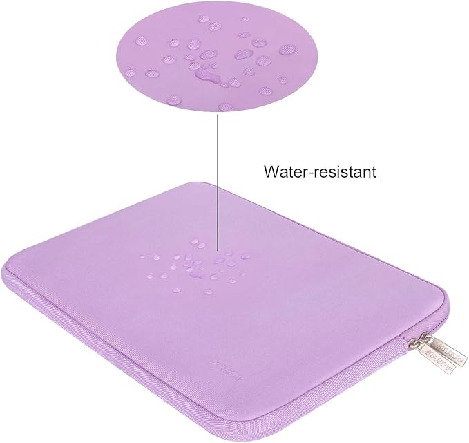 MOSISO Laptop Case 15 inch, 15 inch Laptop Sleeve with Small Case | Compatible with MacBook Air M5 M4-M2 A3448 A3241 A3114 A2941 2026-2023, Dell XPS, Neoprene Computer Sleeve Bag, Purple - Image 8