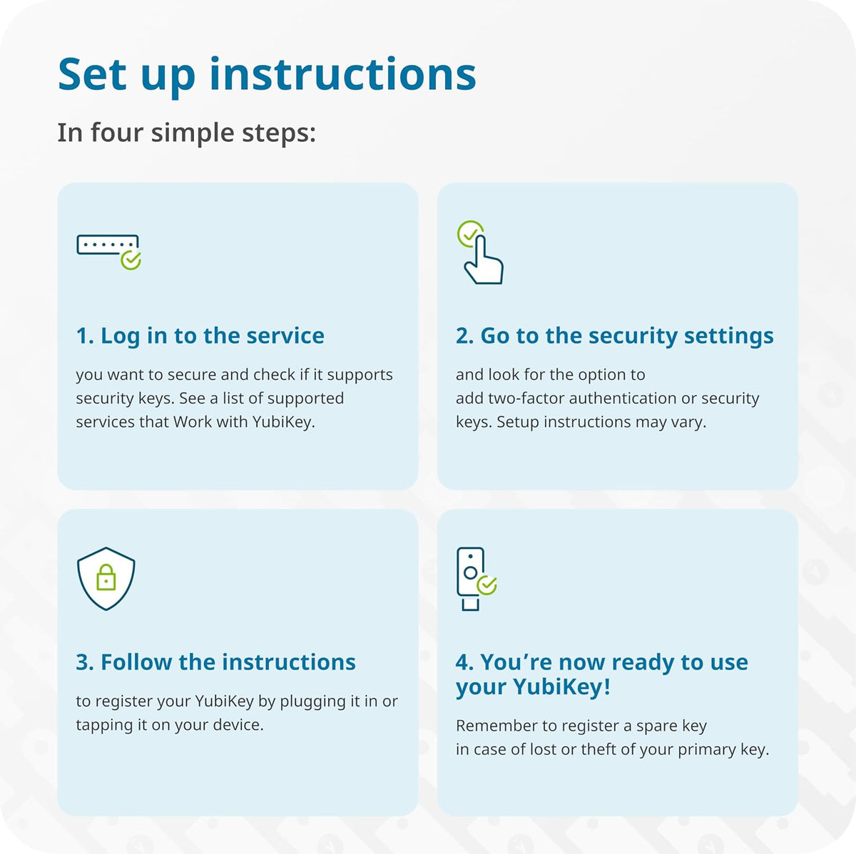 Yubico - YubiKey 5C NFC and Nano 5C Bundle - Two-Factor authentication (2FA) Security Key, Connect via USB-C or NFC, FIDO Certified - Protect Your Online Accounts - Image 7