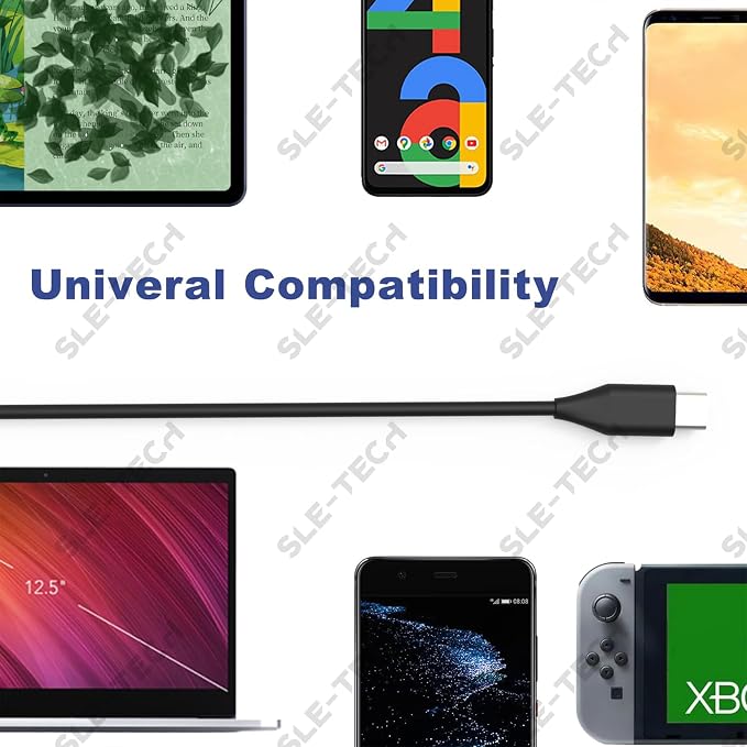 Universal 45W Chromebook Charger USB C for HP Dell Lenovo Acer | Compatible with HP x360 11 14a, Dell 5190, Lenovo C330 S330, Acer Spin 311 511 C733, Asus C204 C213, Samsung 4, 45W USB-C - Image 5