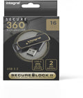 Integral 16GB Secure 360 Encrypted USB3.0 Flash Drive (256-bit AES Encryption) by Integral