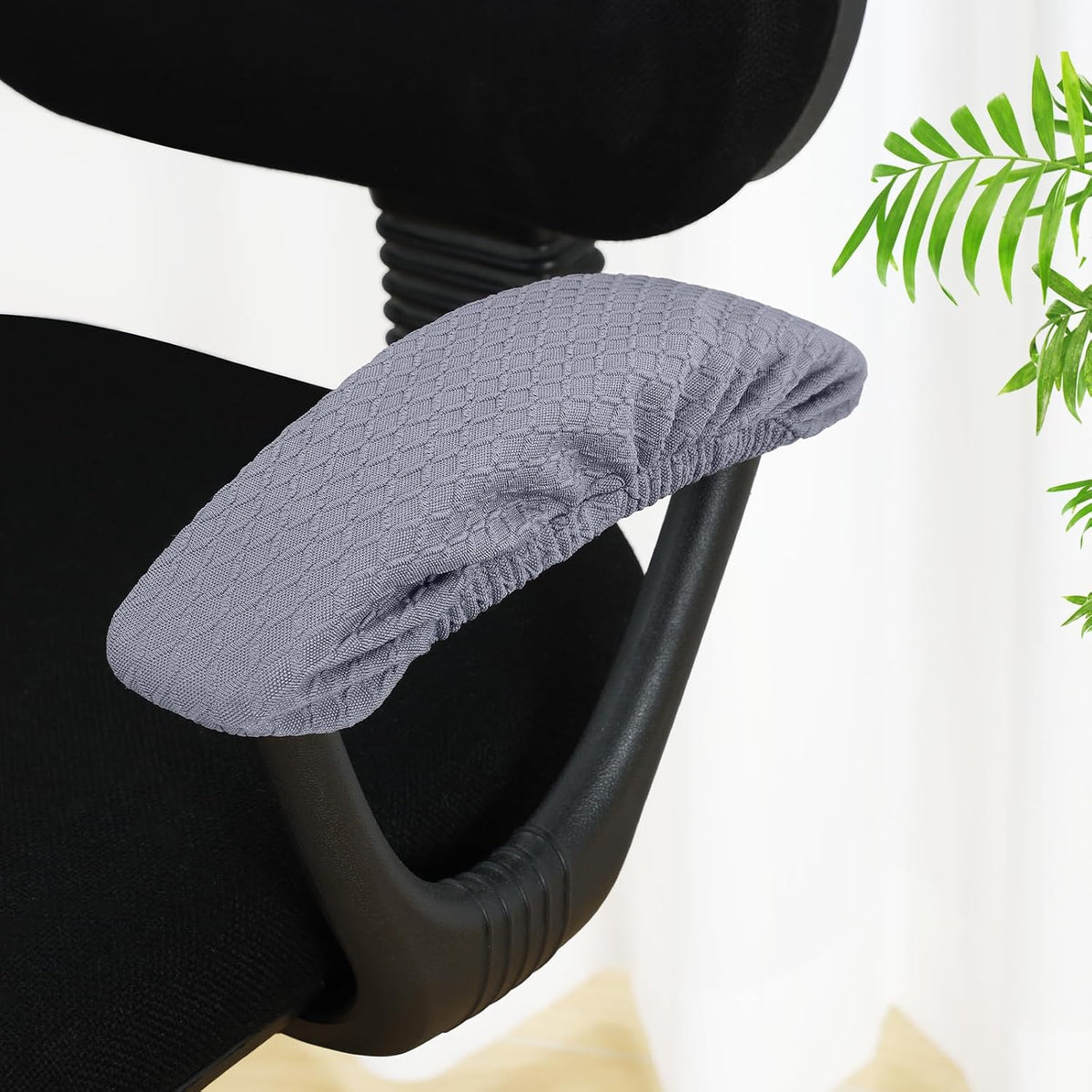 Smiry Office Computer Chair Armrest Covers, 2PCs Anti-dust Arm Rest Pad - Image 2