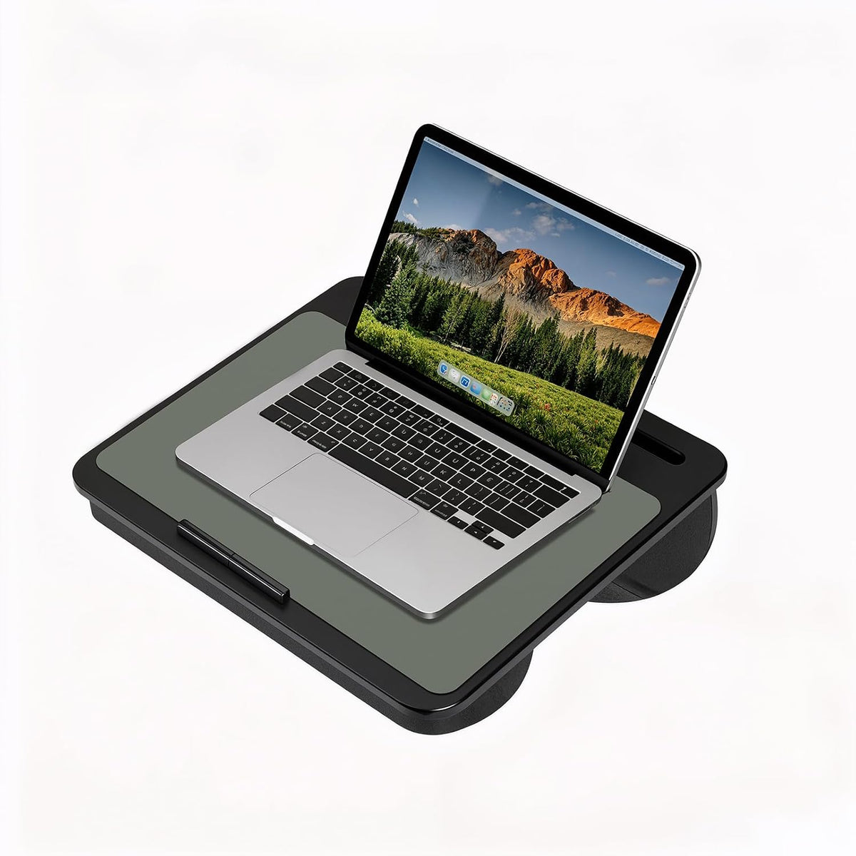 Jotsome Leather Desk Pad Mat, 17" x 12", Sage - Image 3