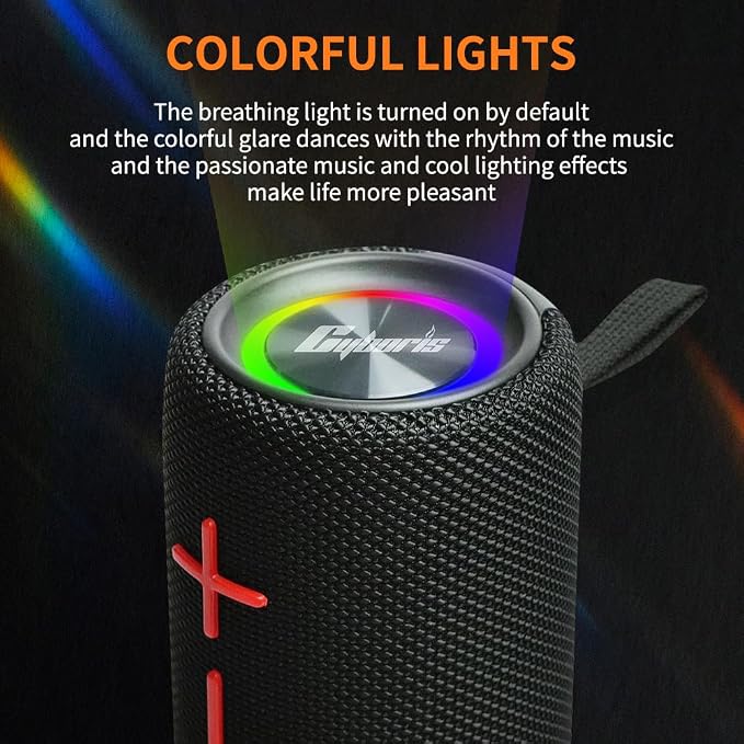2 in 1 Magnetic Dual Splittable Bluetooth Speaker, IPX6 Waterproof Split Portable Wireless Speaker with 20W Loud Stereo Sound, Bluetooth V5.3, 24H Playtime, Multiple pairing for Home,Outdoor or Travel - Image 7